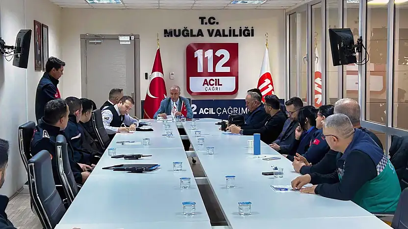 Muğla 112 acil çağrı merkezi, 2025'de 1 milyon 360 bin çağrı aldı