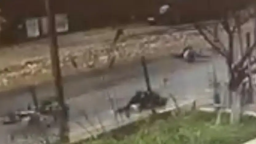 2.70 Promil alkollü yaya seyir halindeki motosikletle çarpıştı