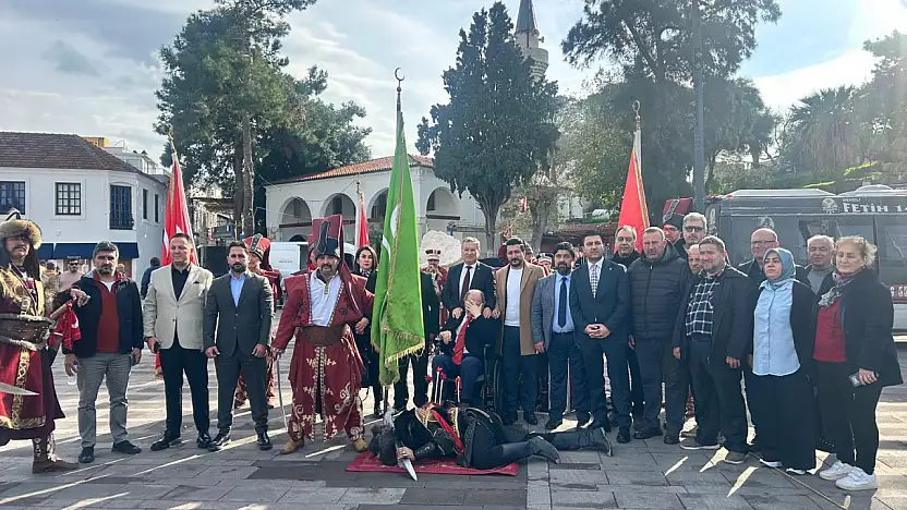 503 yıllık tarih Bodrum sokaklarında yankılandı