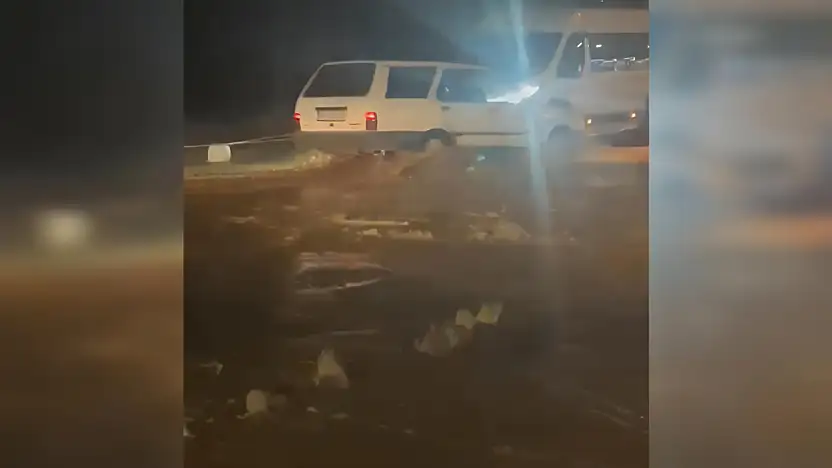 Ana isale hattında patlama meydana geldi