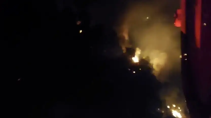 Aydın Savrandere'de Yangın Alarmı: Bademli Mahallesi Tahliye Edildi