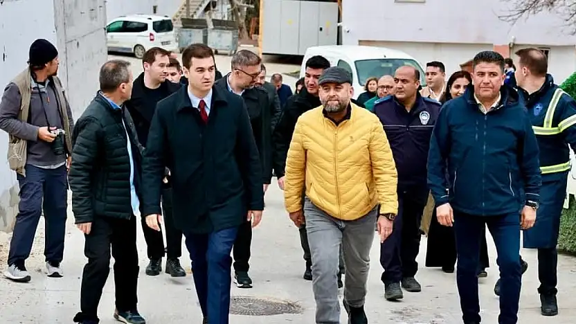 Başkan Mandalinci sahada talepler yerinde dinlendi