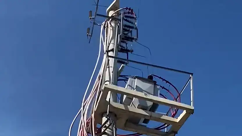 Bir anda büyük gürültü ardından elektrikler kesildi