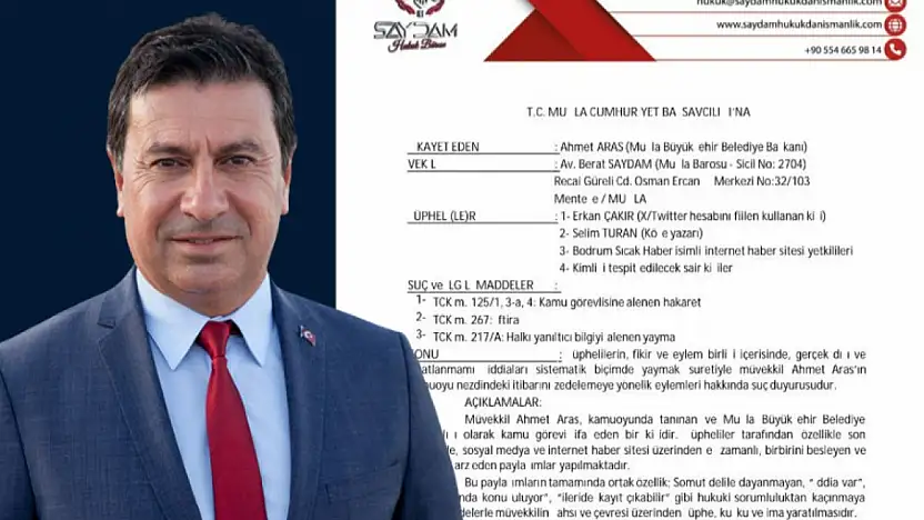 Bir gün basın özgürlüğü ertesi gün suç duyurusu mu