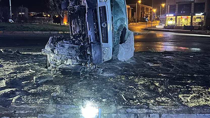 Bitez'te alkollü sürücü ortalığı savaş alanına çevirdi