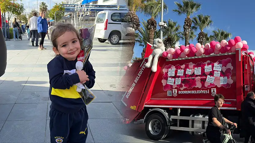 Bodrum Belediyesi'nden Sevgililer Günü'nde anlamlı jest