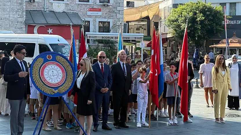 Bodrum'da 2025-2026 eğitim öğretim yılı ilköğretim haftası kutlandı !