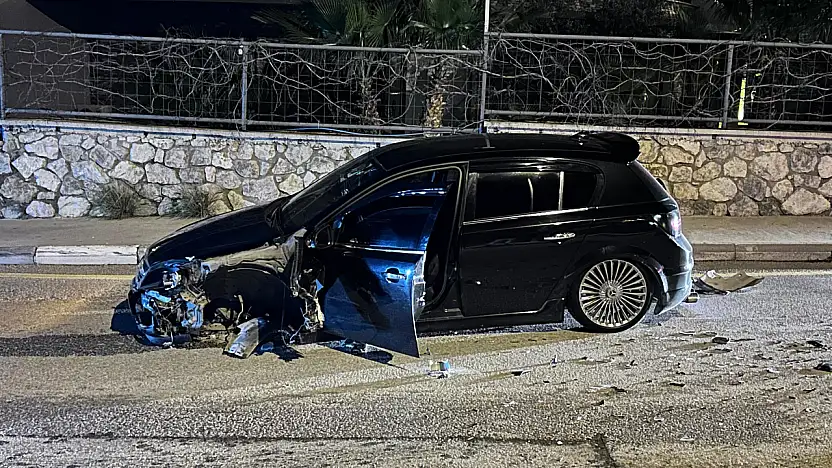 Bodrum'da alkollü sürücü kazaya neden oldu