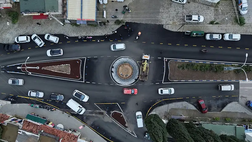 Bodrum'da Müskebi kavşağı tamamlandı