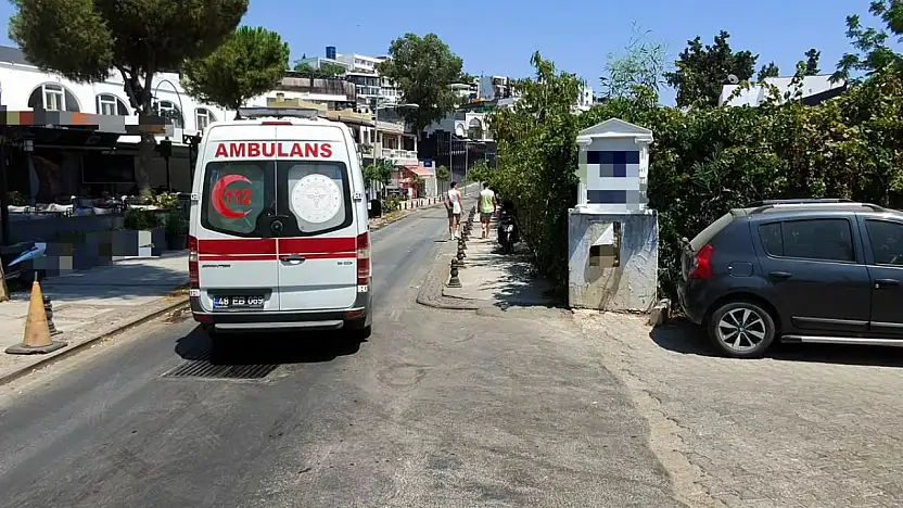 Bodrum'da otel havuzunda talihsiz kaza!