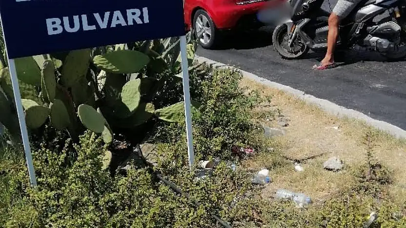 Bodrum'da refüje atılan çöpler tepki çekti: duyarlı vatandaşlar uyardı