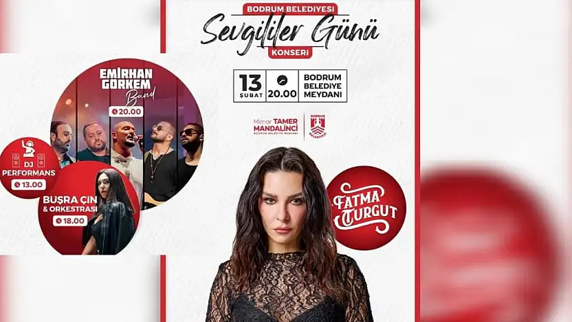 Bodrum'da sevgililer günü coşkusu Fatma Turgut ve Emirhan Görkem meydanda