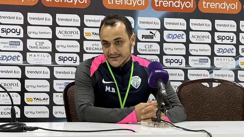 Bodrum FK Mağlubiyeti sonrası Boran'dan açıklama