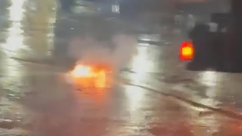 Bodrum Marina'da  elektrik patlaması