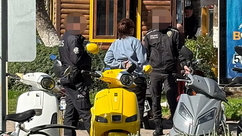 Bodrum Merkez'de alkollü şahıs çevreye rahatsızlık verdi