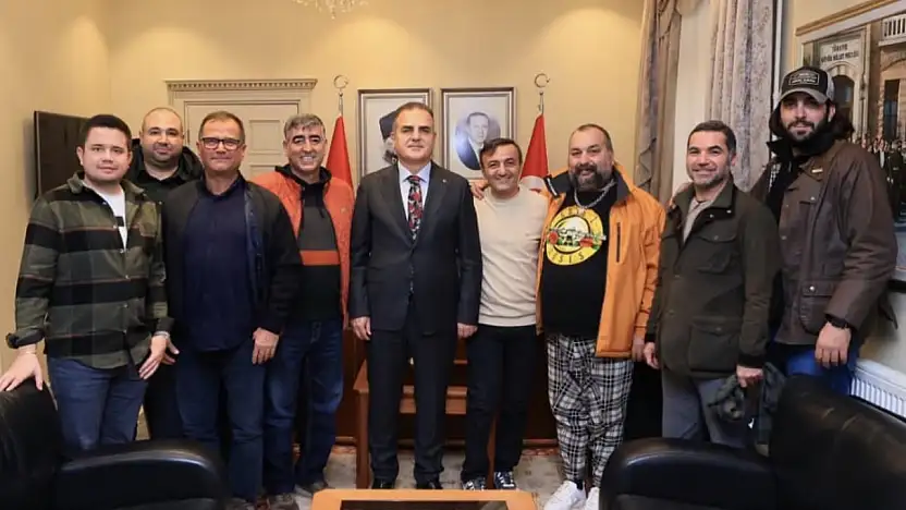 Bodrum Motorsporları Spor Kulübü'nden Vali İdris Akbıyık'a ziyaret