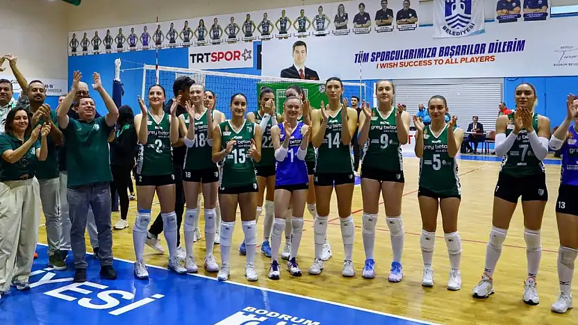 Bodrum'un İncileri Çanakkale Belediyespor'u konuk ediyor