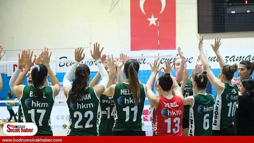 Bodrum'un İncileri'nden galibiyet 3-0