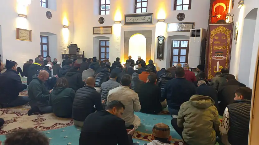 Bodrum yeni yılın ilk sabah namazında buluştu