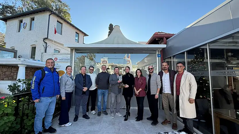 Bodrumspor'dan BODTO ve Denizciler Derneği'ne  teşekkür ziyareti