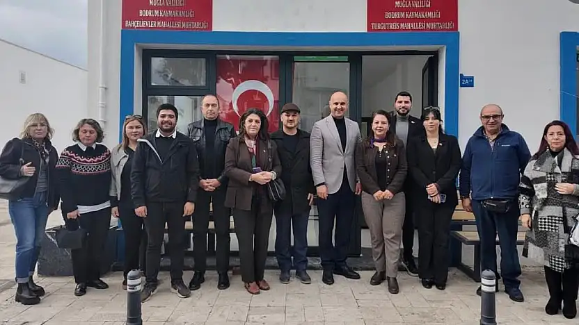 CHP Bodrum İlçe Örgütü muhtarlarla bir araya geldi