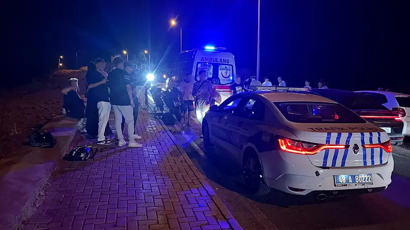 Değirmenler Mevkii'nde korkutan kaza ! 1 kişi yaralandı !