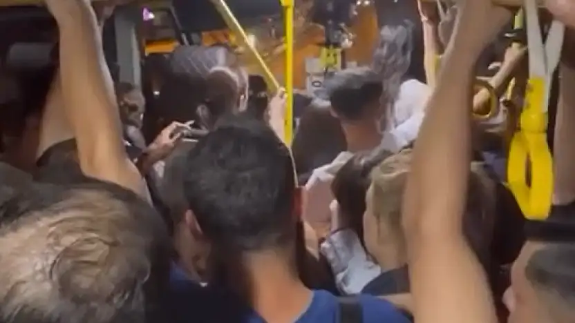 Dolmuş değil, balık istifi