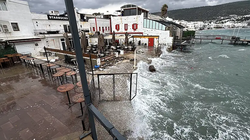 Ege'de fırtına alarmı rüzgar 75 km/s'yi bulacak!