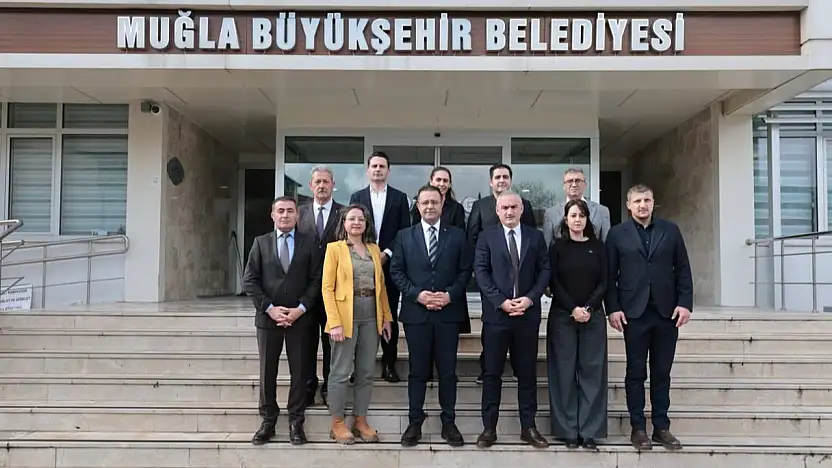 Genel sekreter Tayfun Yılmaz'dan personele yeni yıl ziyareti