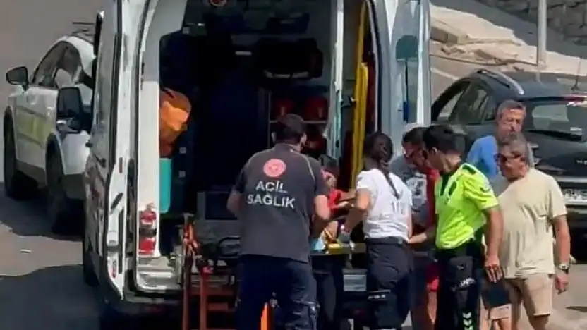 Görüş açısı kapandı kaza 'geliyorum' dedi !