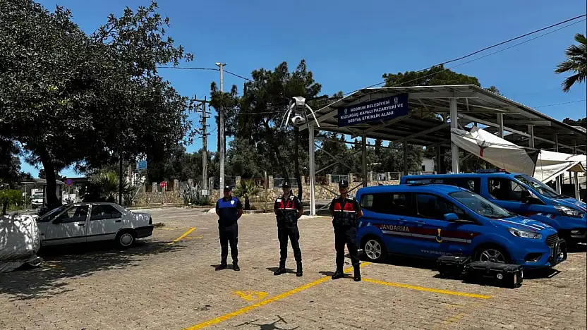 Jandarma ve Zabıta Ekiplerinden Yangın Önlemi