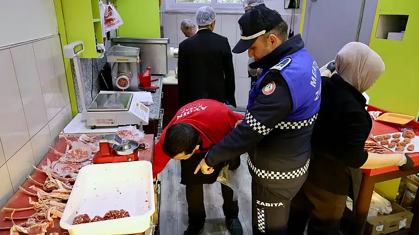 Kasaplara sıkı denetim