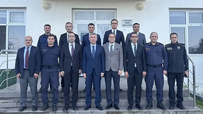 Kaymakam Ali Sırmalı'dan Jandarma Birimlerine inceleme ziyareti