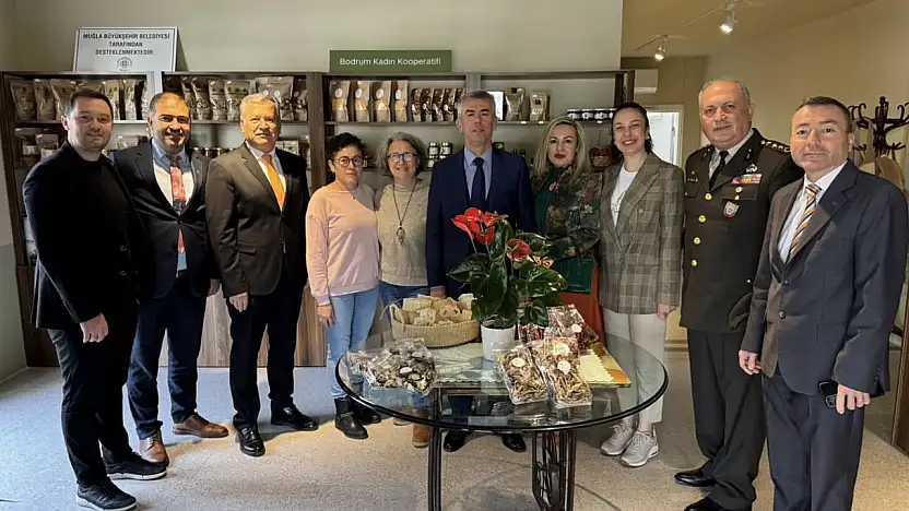 Kaymakam Ali Sırmalı'dan Kadın Kooperatifi'ne ziyaret