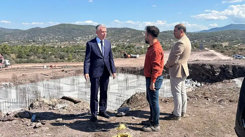 Kaymakam Ali Sırmalı Toki konutlarına incelemede bulundu