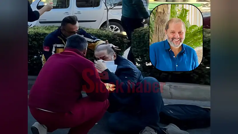 Levent Arkan trafikte darp edildi burnu kırıldı