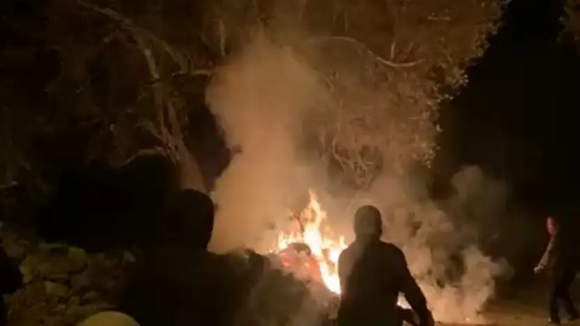 Mahalleyi ayağa kaldıran yangın