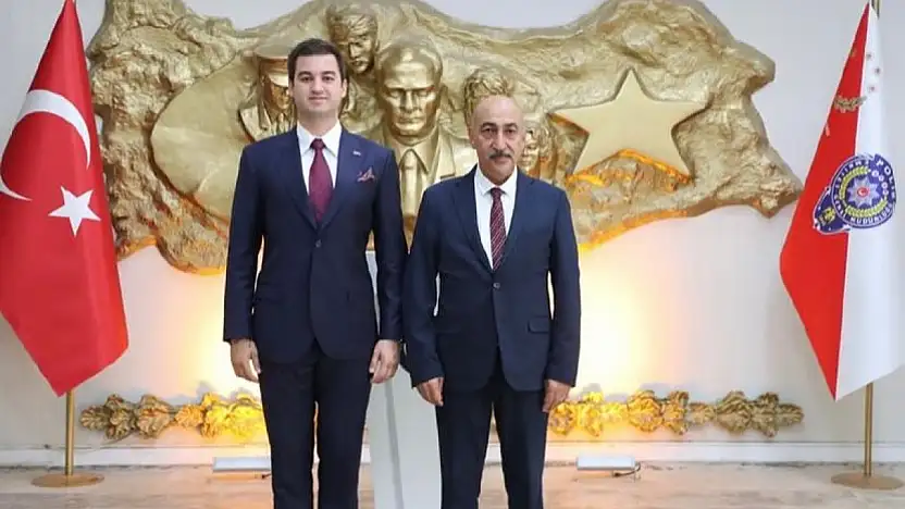 Mandalinci'den emniyet müdürü Karadeniz'e ziyaret !
