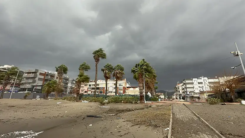 Şiddetli fırtına etkisini sürdürüyor