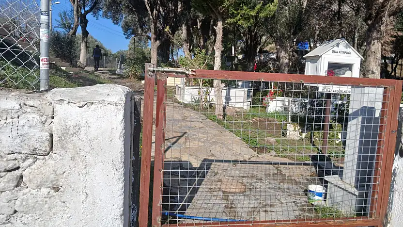 Mezarlık alanında güvenlik gündemi