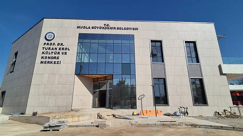 Milas Kültür Merkezi'nde sona yaklaşıldı