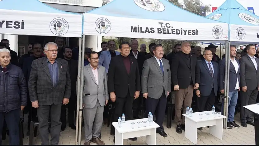 Milas Taziye Evi projesinde temel atıldı