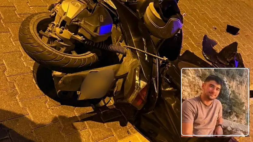 Motosiklet sürücüsü hayatını kaybetti