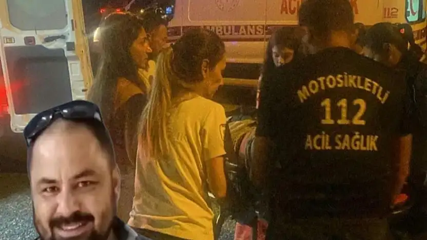 Motosikletinin hakimiyetini kaybeden sürücü hayatını kaybetti !