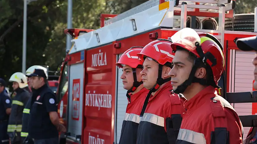 Muğla'da itfaiye haftası farklı etkinliklerle 13 ilçede kutlandı