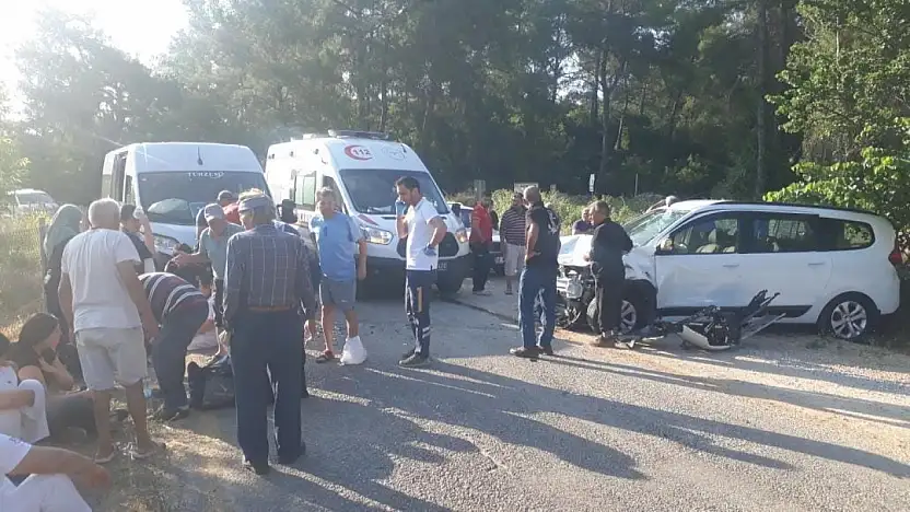 Muğla'da trafik kazası: 9 yaralı
