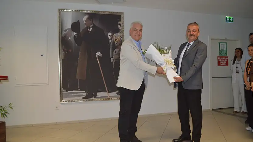 Muğla Eğitim ve Araştırma Hastanesi başhekimliğinde devir teslim töreni gerçekleştirildi