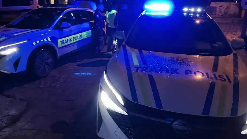 Neyzen'de dur ihtarına uymadı kaçış otel otoparkında bitti