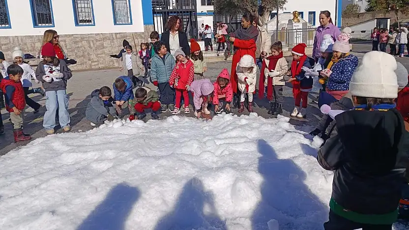 Öğrencilere yeni yıl öncesinde unutulmaz bir sürpriz