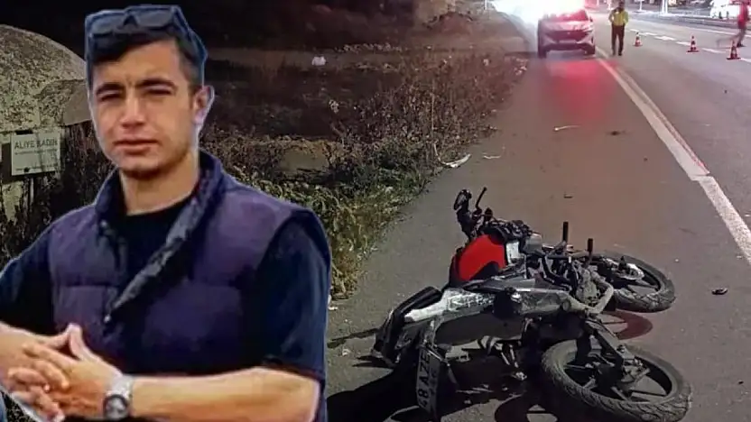Ortakent'te acı kaza: motosiklet yolcusu hayatını kaybetti